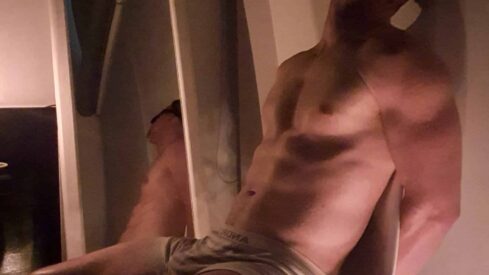 Edging JonasMatt – Muscle Worship by Candlelight While He Struggles Not to Cum