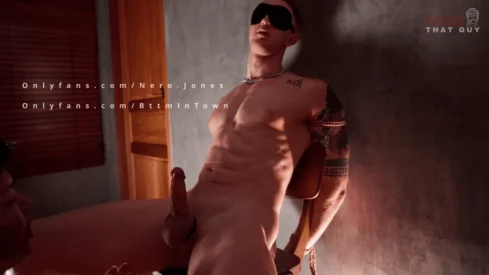 Nero Jones — Tall, Ripped, Muscular, and a Super Thick Cock